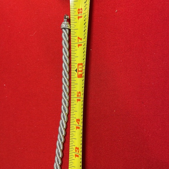 STUNNING JUDITH RIPKA STERLING SILVER STATEMENT NECKLACE (18”) - Picture 9 of 9